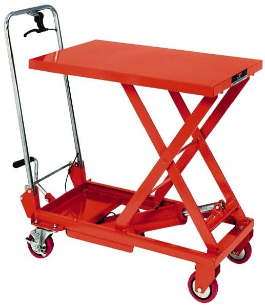 660 Lb Capacity, Scissor Table Manually Operated Lift MPN:140777