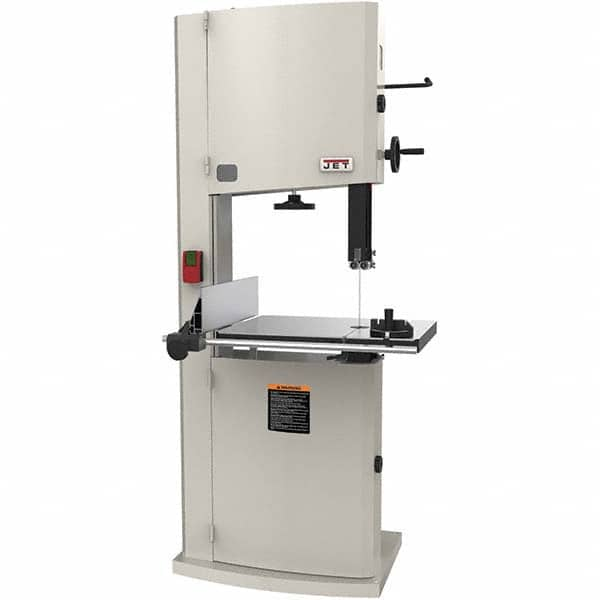 Vertical Bandsaw: Step Pulley Drive, 20