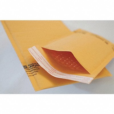 Bubble Mailer Paper 6-3/4 L Kraft PK200 MPN:100002564