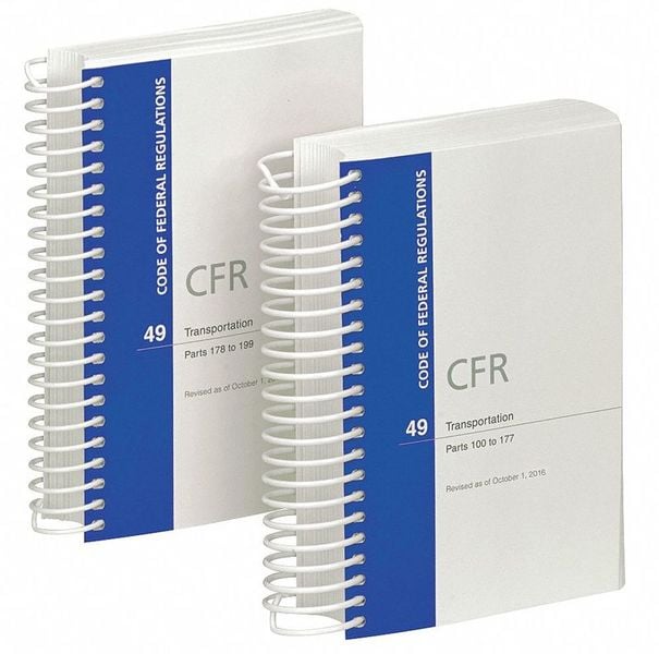 Reference Book 49 CFR Parts 100 To 199 MPN:63572