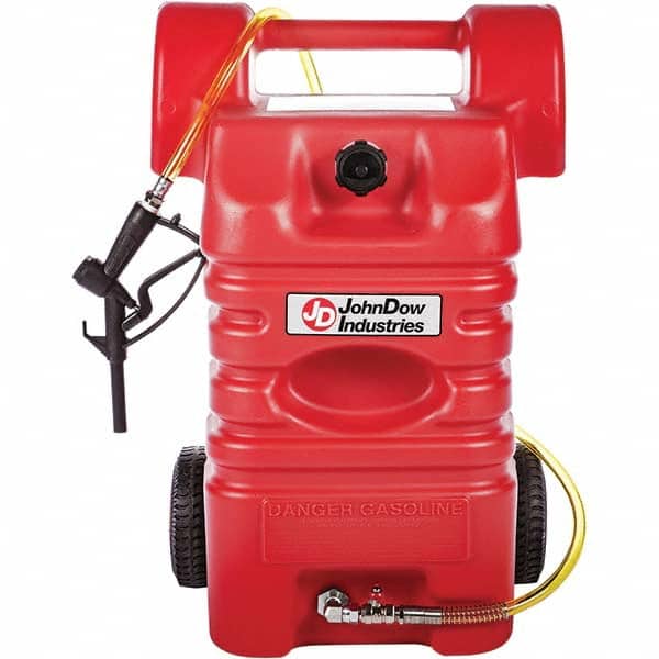 Fuel Caddies, For Fuel Type: Gasoline , Volume Capacity: 15, 15 Gal. , Material: Polyethylene , Color: Red, Red , Material: Polyethylene MPN:FC-15PFC