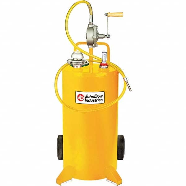 Fuel Caddies, For Fuel Type: Diesel , Volume Capacity: 25, 25 Gal. , Material: Steel , Color: Yellow, Yellow , Material: Steel MPN:FC-25DC