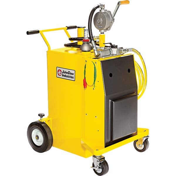 Fuel Caddies, For Fuel Type: Diesel , Volume Capacity: 30, 30 Gal. , Material: Steel , Color: Yellow, Yellow , Material: Steel MPN:FC-P30-UL-D