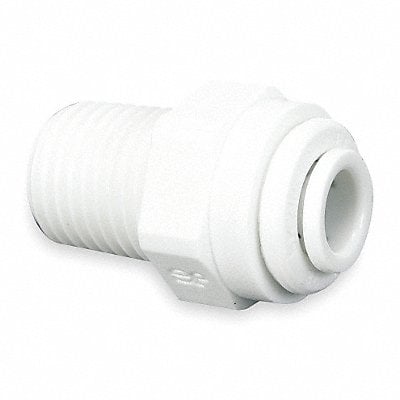 Male Connector 1/4 x 1/8 Wh PK10 MPN:CI010821W-PK10