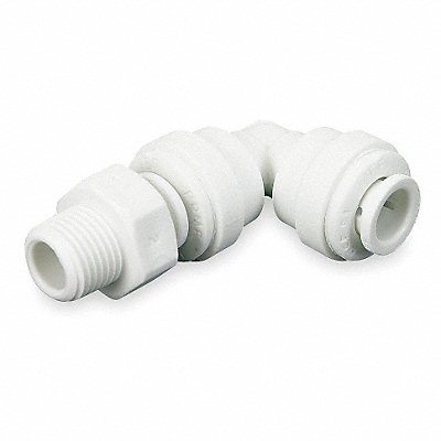 90 Swivel Elbow 3/8 Tube Gray PK10 MPN:P1091223S-10