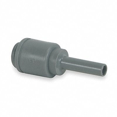 Reducer 1/2 in Tube OD Acetal Gray PK10 MPN:PI061612S-PK10