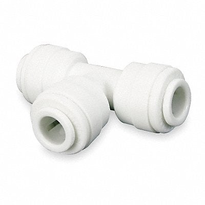 Adapter 1/4 in Tube OD White PK10 MPN:CI0208W-PK10