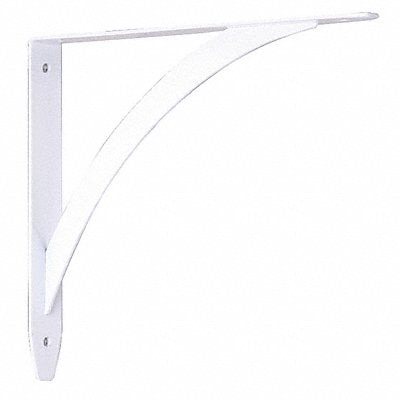 10 IN White Elegante Shelf Bracket MPN:RP-0053-10WT