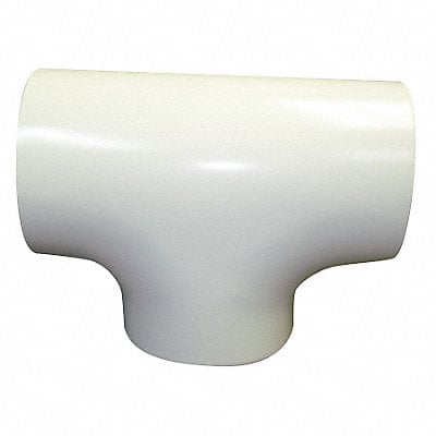 Fitting Cover Tee 6-1/8 In Max White MPN:29935