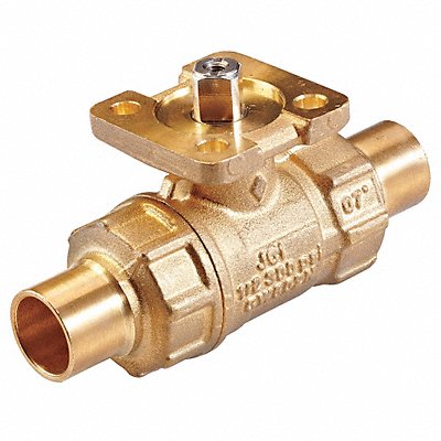 Ball Valve 2 Way SS Trim Sweat 1/2 MPN:VG1275AD