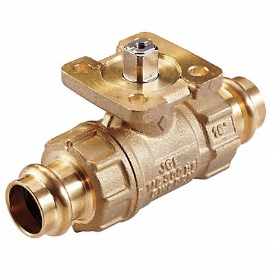 Ball Valve 2 Way SS Trim Press End 1/2 MPN:VG1295AD