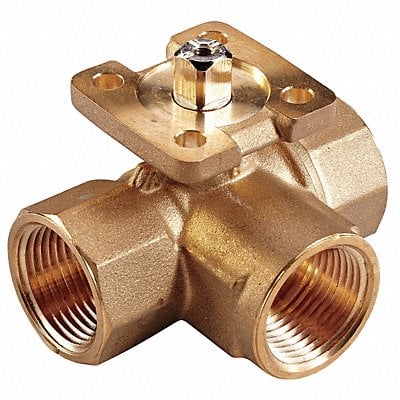 Ball Valve 3 Way SS Trim (F)NPT 1/2 MPN:VG1845AD