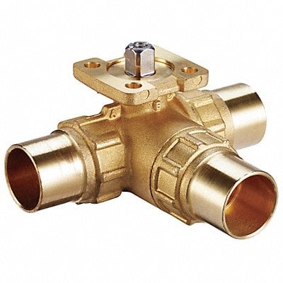 Ball Valve 3 Way SS Trim Sweat 1/2 MPN:VG1875AF