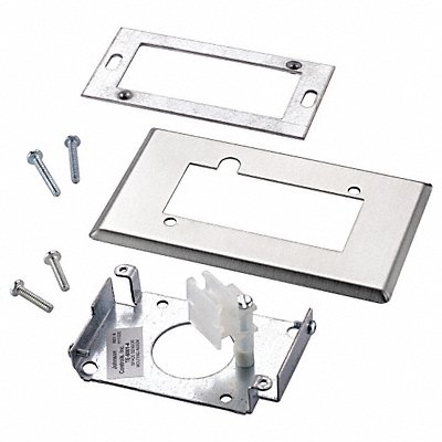 Temp Sensor Wall Mount Plate Gray 2x3in MPN:TE-6001-4