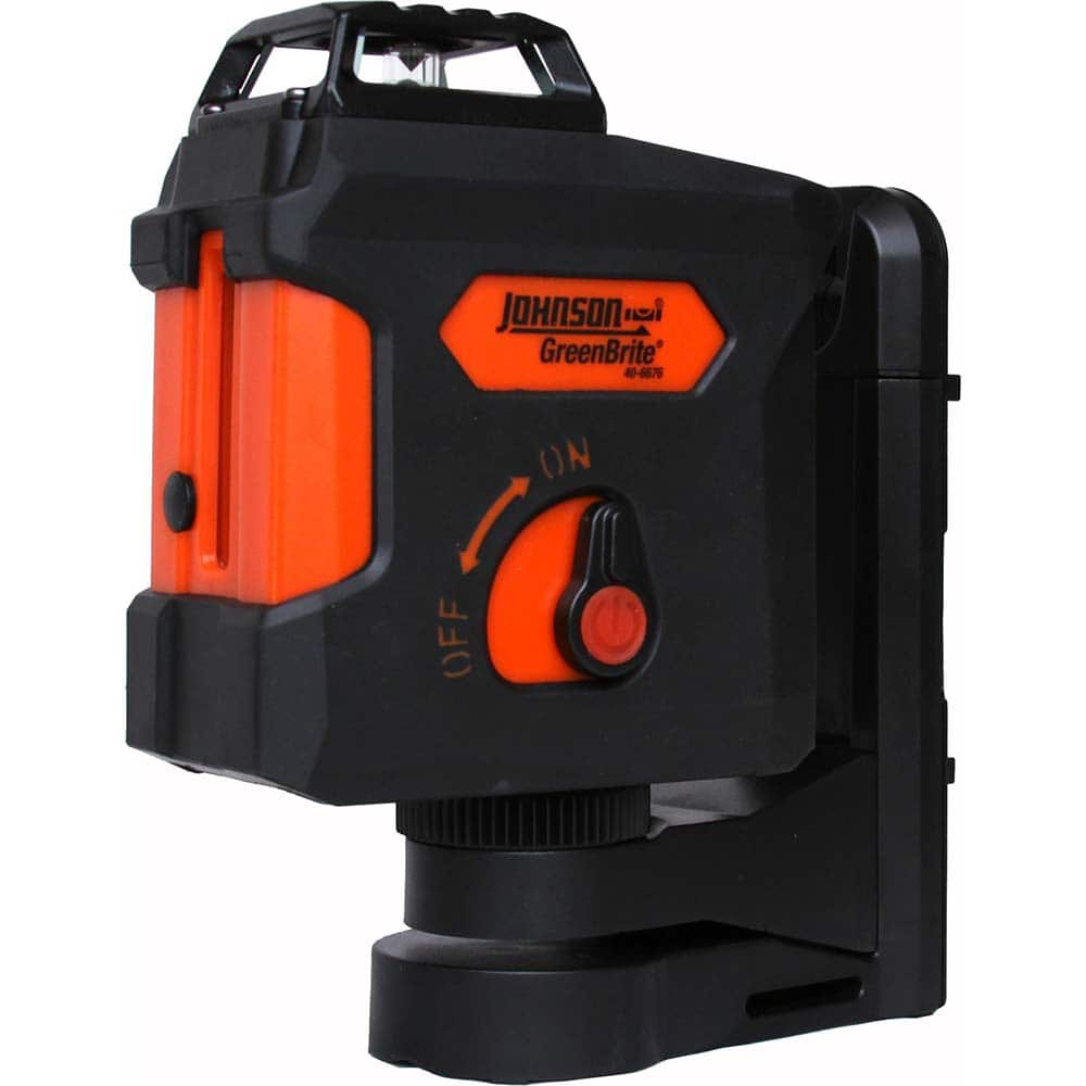 Self Leveling Line Laser Level: 1 Beam, Green Beam MPN:40-6676