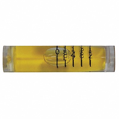 Level Vial Acrylic 1.544 In L PK25 MPN:SM906