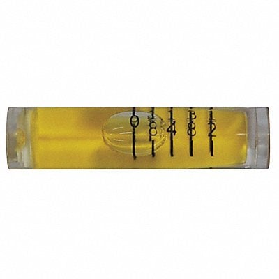 Level Vial Acrylic 1.750 In L PK25 MPN:SM909