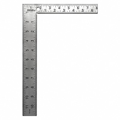 Framing Square 12x1-1/2 in 1/8 1/16 Grad MPN:CS10