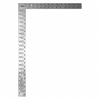 Framing Square 24 x2 in 1/8 to 1/16 Grad MPN:CS9