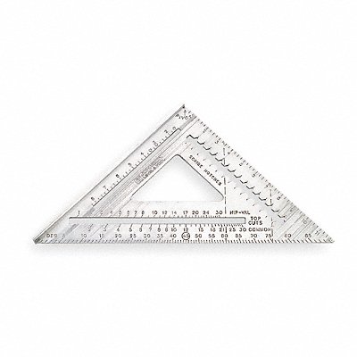 Rafter Angle Square 12 In Aluminum MPN:RAS120