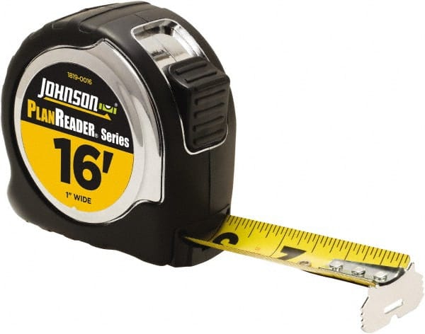 Tape Measure: 16' Long, 1