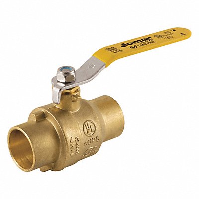 LF Brass Ball Valve SS Trim CXC 1/2 MPN:JF-100SG