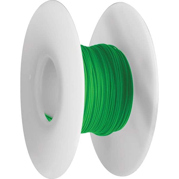 Hook Up Wire, Wire Size (sq mm): 0.25 (mm), Wire Size (AWG): 30 , Number of Strands: 1 , Jacket Color: Green  MPN:TSW30G-0100