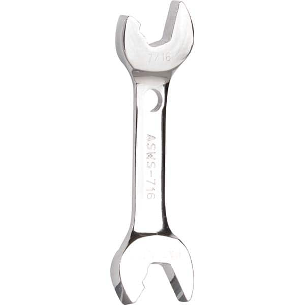 Open End Wrench: Double End Head, Double Ended MPN:ASWS-716