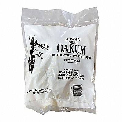 Random Cut Oakum Brown 1 lb Bag MPN:O15006