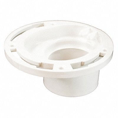 Offset Closet Flange PVC 3 x4 4 Way MPN:C54342