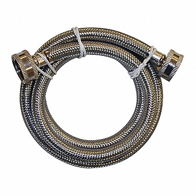 Wash Connector 60 FEM Hose 3/4 Flex SS MPN:S04228