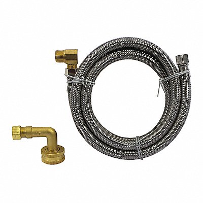 Hose Fit n 90 SS 3/8 ODxMIP 60 DW Con MPN:S04275