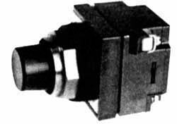 Push-Button Switch: 30 mm Mounting Hole Dia, Momentary (MO) MPN:100T-PBLF1G