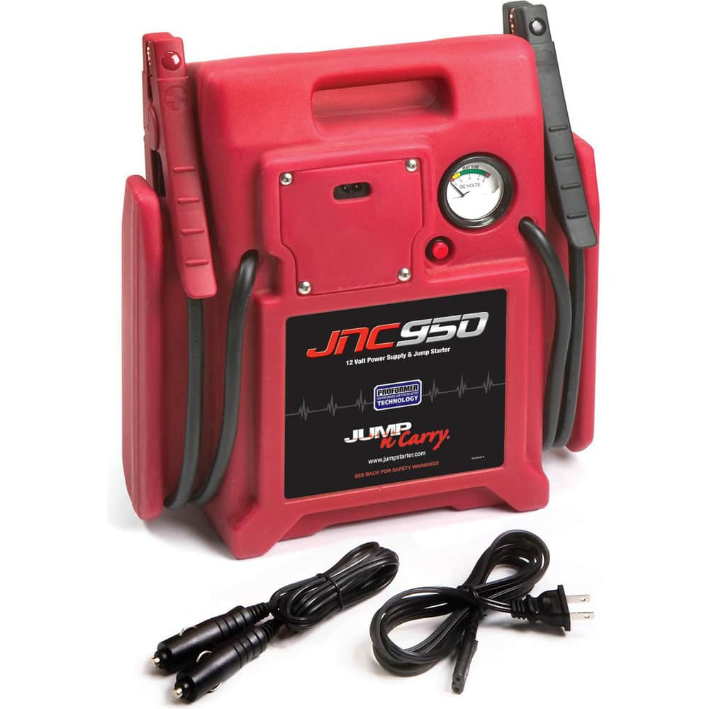 Automotive Battery Chargers & Jump Starters, Starter Amperage: 700 , Overall Width: 15 , Overall Height: 18.5in , Overall Depth: 16.625in , Cable Gauge: 2  MPN:JNC950