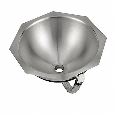 JustMfg Bath Sink Circ 14inx14inx5-1/2in MPN:UCIF-ADA-14