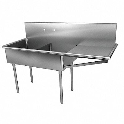 Just Scullery Sink Squar 24inx24inx12in MPN:NSFB-248-24R-2