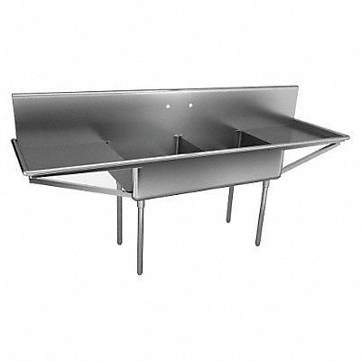 Just Scullery Sink Squar 24inx24inx12in MPN:NSFB-248-24RL-2