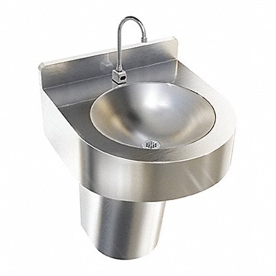 Just Mfg Bath Sink Cir 14in x 14in x7in MPN:WHLE-14-S