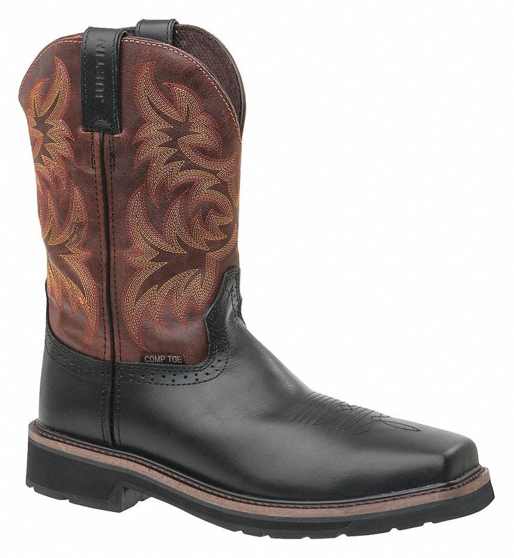 Western Boot 7 D Black Composite PR MPN:SE4818