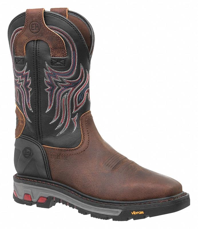 Western Boot 10 D Brown Steel PR MPN:WK2104- 100 D