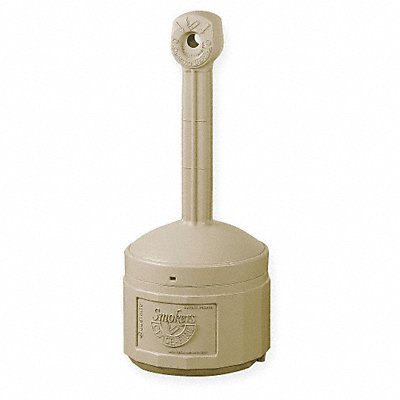 D0292 Cigarette Receptacle 4 gal Tan MPN:26800B