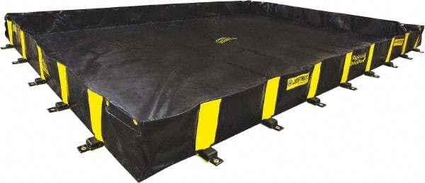 Low Wall Collapsible Berm: 1,910 gal Capacity, 16' Long, 16' Wide MPN:28528