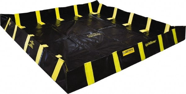 Low Wall Collapsible Berm: 1,910 gal Capacity, 16' Long, 16' Wide, 12