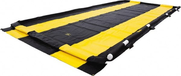 Low Wall Collapsible Berm: 750 gal Capacity, 26' Long, 12' Wide, 4