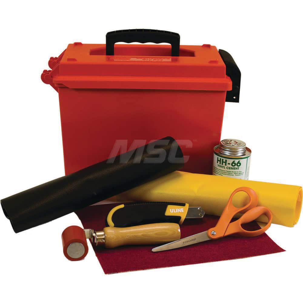 Collapsible/Portable Spill Containment Accessories, Accessory Type: Berm Repair Kit , Length (Inch): 10.00in , Length (Feet): 10.00in , Material: PVC  MPN:28329