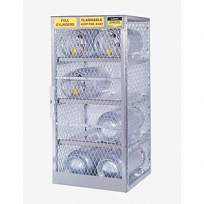 Gas Cylinder Cabinet 60x32 Alum MPN:23008