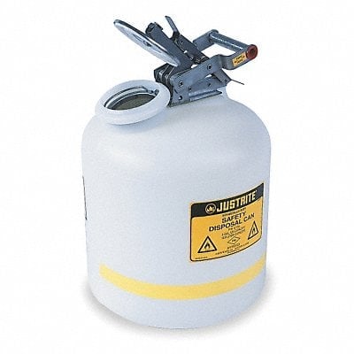 Disposal Can 2 gal White Polyethylene MPN:12751