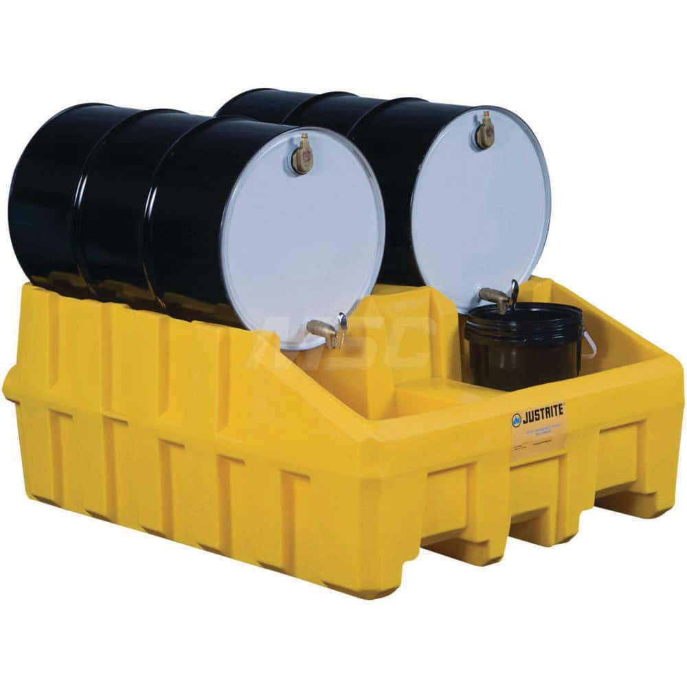 Drum Dispensing & Collection Workstations, Forkliftable: Yes , Dispensing Workstation Type: Drum Stacker , Drum Size Compatibility: 55 , Spill Capacity: 60  MPN:28666