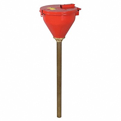 Self Closing Funnel Red GalvStl NPS/NPT MPN:08205