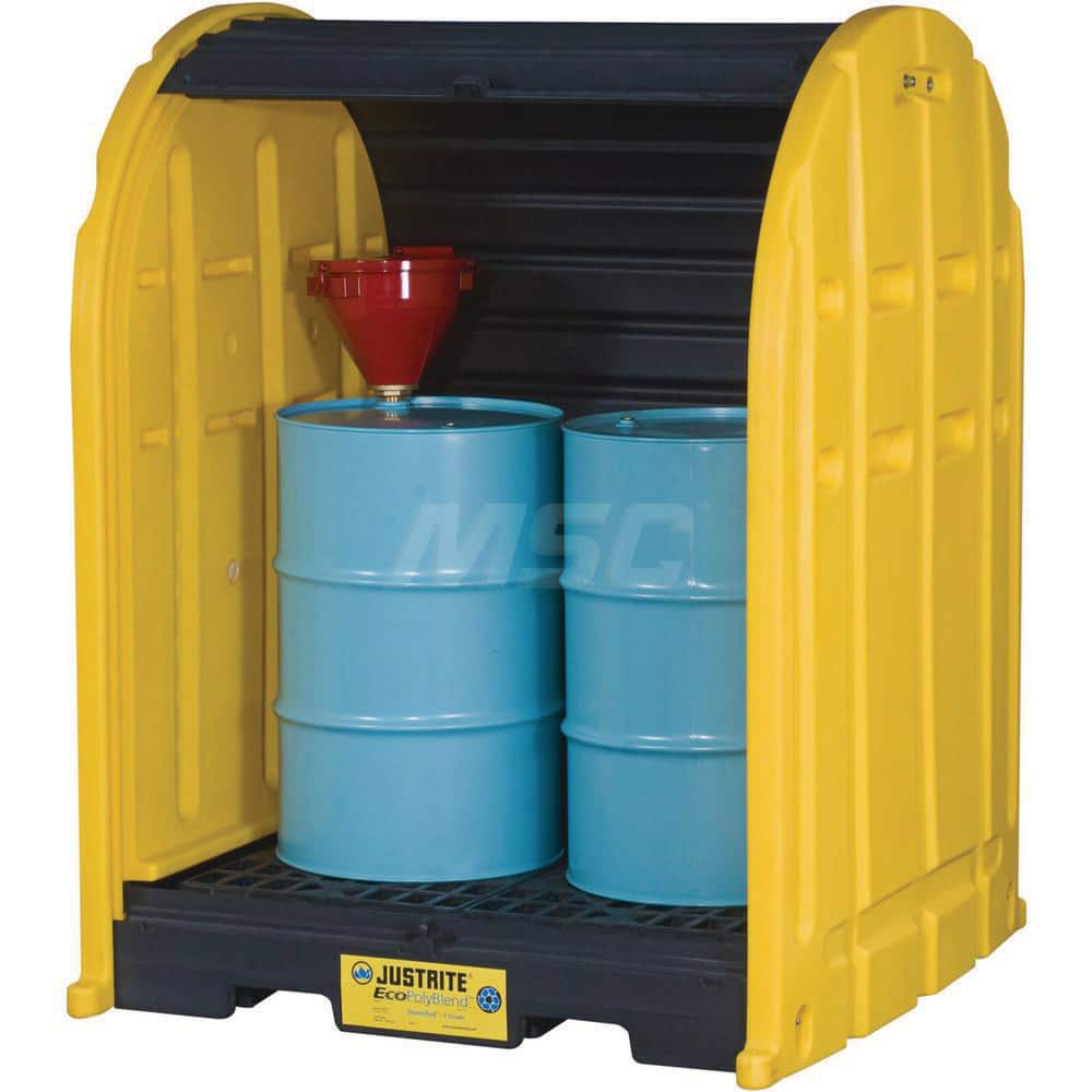 Drum Storage Units & Lockers, Product Type: Drum Storage Unit , Drum Size Capacity: 55 , Maximum Load Capacity: 2500.00 , Overall Height: 75.25in  MPN:28675